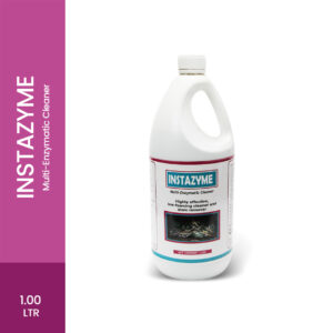 INSTAZYME Multi-Purpose-Enzymatic Detergent Solution INSTAZYME - Enzymatic Detergent Solution may also be used for cleaning instrument in automated equipment, in accordance with equipment manufacturers' recommendations. INSTAZYME - Enzymatic Detergent Solution is recommended to clean medical instruments before using the ASP High-level disinfection solutions. • Effective and thorough action with Multi enzymes- Protease, Cellulase, Lipase, Amylase enzyme, and surfactants. • User-friendly. • High-compatibility with materials. • Fast-Acting - begins to act in just one minute allowing fast turn around of instruments. • Easy Rinsing - its Low foaming properties and neutral pH prevent it from leaving residues so that instruments can be effectively disinfected. The 4-way cleaning Action to Eliminate Bio-burden 1. Protease-Breaks down proteinaceous matter, tissues, blood, protein rich body fluids. 2. Lipase - Breaks down body lipids & fatty substances, cream, ointments. 3. Amylase-Breaks down carbohydrates, polysaccharides, salive & mucous. 4. Cellulase-Breaks down starchy matter, cell wall and cell membrane, faecal matter, medicinal powder & liquids. [ Premium blend of 4 Enzymes with cleaner, penetrates into hard-to-reach places on surgical instruments & scopes. Loosens, disintegrates, dissolves soil & cleans instruments].